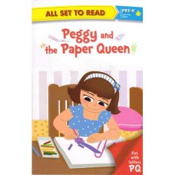 Om Books All set to Read fun with latter P Q Peggy and the paper queen